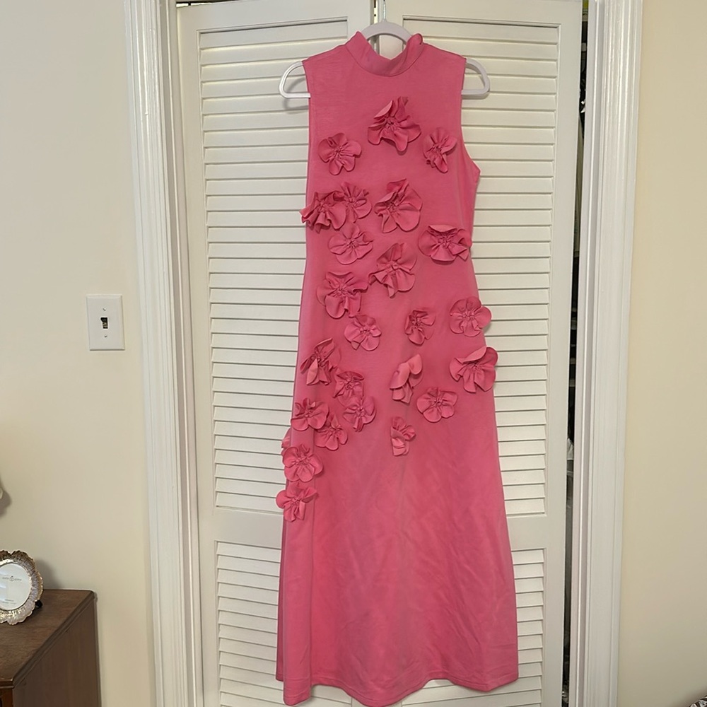 Pink Flower Dress